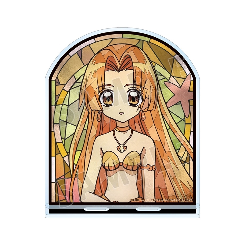 アニメ「ぴちぴちピッチ」 星羅 Aure Glass BIGアクリルスタンド - 公式商品画像 | AniSmile