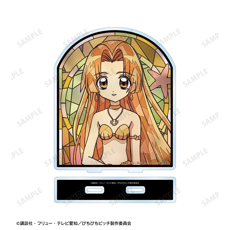 アニメ「ぴちぴちピッチ」 星羅 Aure Glass BIGアクリルスタンド 画像 3 | AniSmile