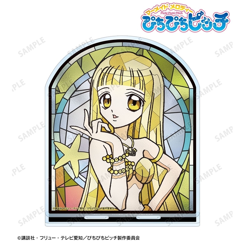 アニメ「ぴちぴちピッチ」 ココ Aure Glass BIGアクリルスタンド 画像 2 | AniSmile