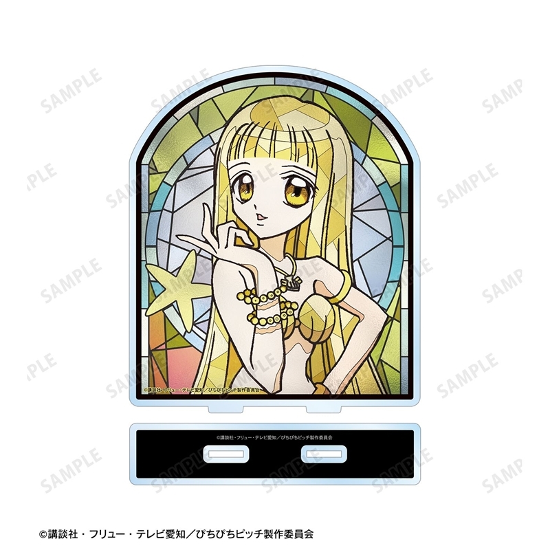 アニメ「ぴちぴちピッチ」 ココ Aure Glass BIGアクリルスタンド 画像 3 | AniSmile