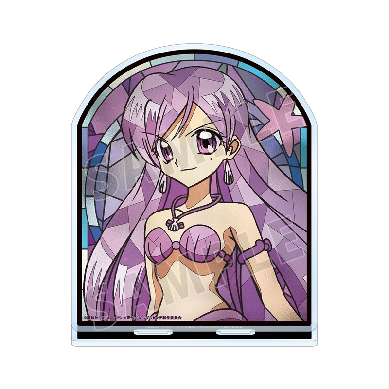 アニメ「ぴちぴちピッチ」 かれん Aure Glass BIGアクリルスタンド - 公式商品画像 | AniSmile