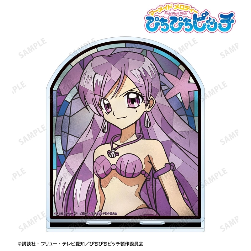 アニメ「ぴちぴちピッチ」 かれん Aure Glass BIGアクリルスタンド 画像 2 | AniSmile
