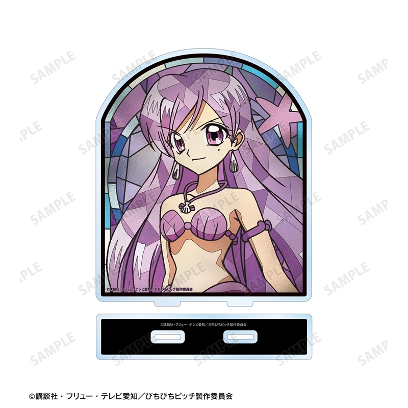 アニメ「ぴちぴちピッチ」 かれん Aure Glass BIGアクリルスタンド 画像 3 | AniSmile