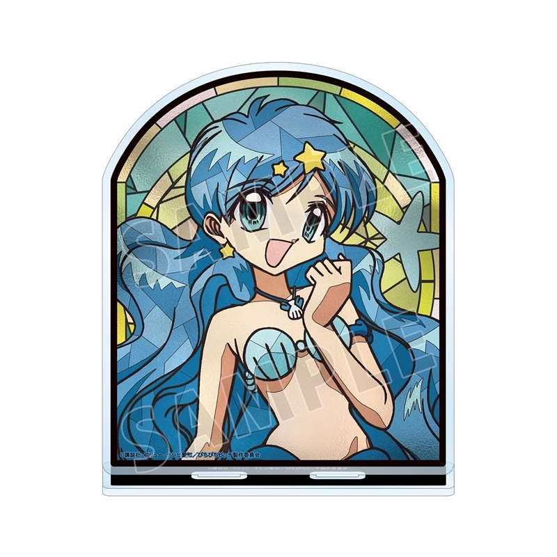 アニメ「ぴちぴちピッチ」 波音 Aure Glass BIGアクリルスタンド - 公式商品画像 | AniSmile