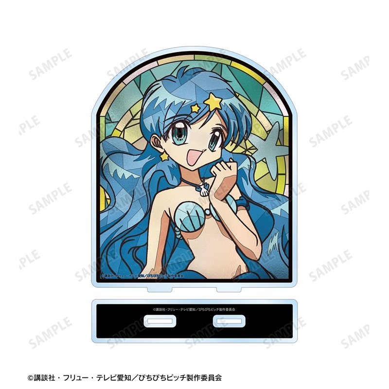 アニメ「ぴちぴちピッチ」 波音 Aure Glass BIGアクリルスタンド 画像 3 | AniSmile