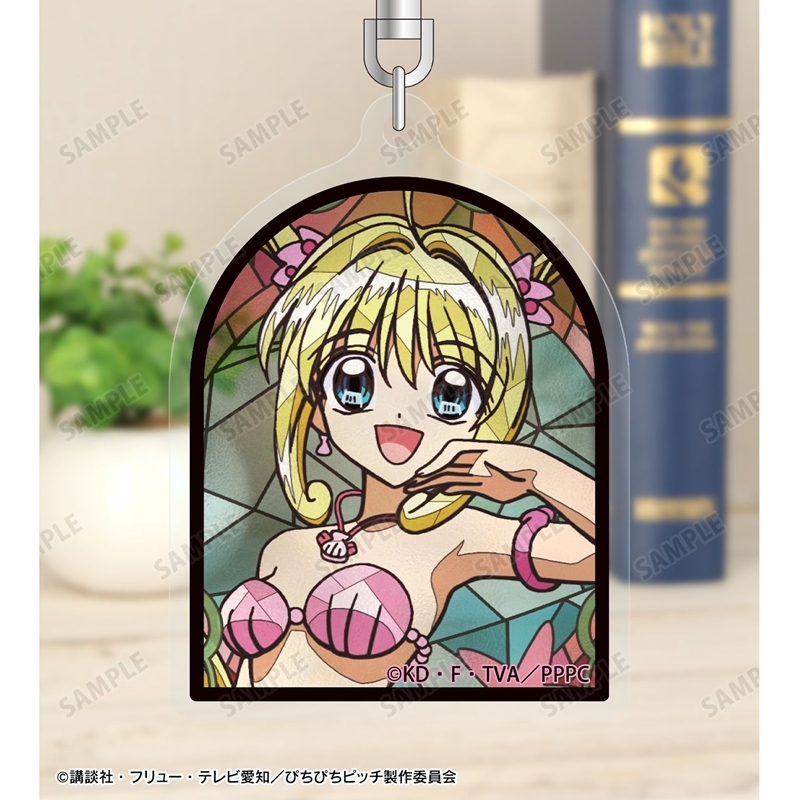 アニメ「ぴちぴちピッチ」 トレーディング Aure Glass アクリルキーホルダー(単位/単品) 画像 3 | AniSmile