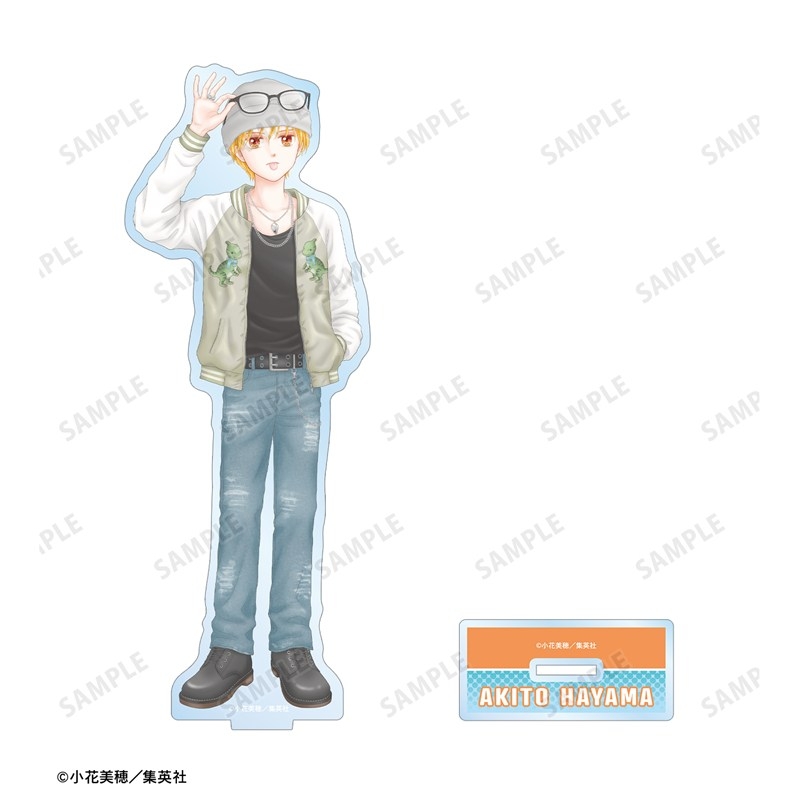 こどものおもちゃ 小花美穂先生 描き下ろし 羽山秋人 平成ファッションver. BIGアクリルスタンド 画像 3 | AniSmile