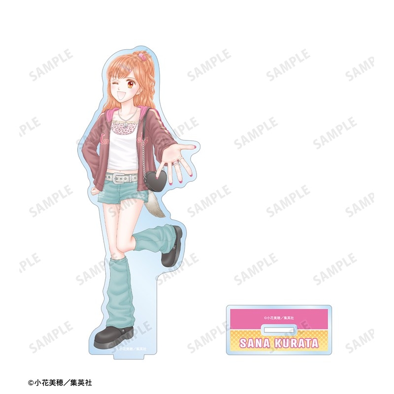 こどものおもちゃ 小花美穂先生 描き下ろし 倉田紗南 平成ファッションver. BIGアクリルスタンド 画像 3 | AniSmile