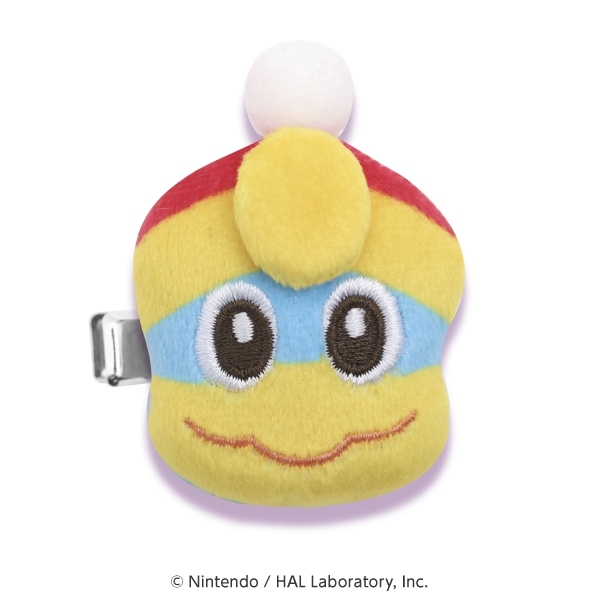 星のカービィ もふもふヘアクリップ ⑩デデデ大王 (フェイス) - 公式商品画像 | AniSmile