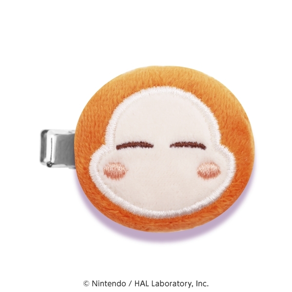 星のカービィ もふもふヘアクリップ ⑨ワドルディ すやすや (フェイス) - 公式商品画像 | AniSmile
