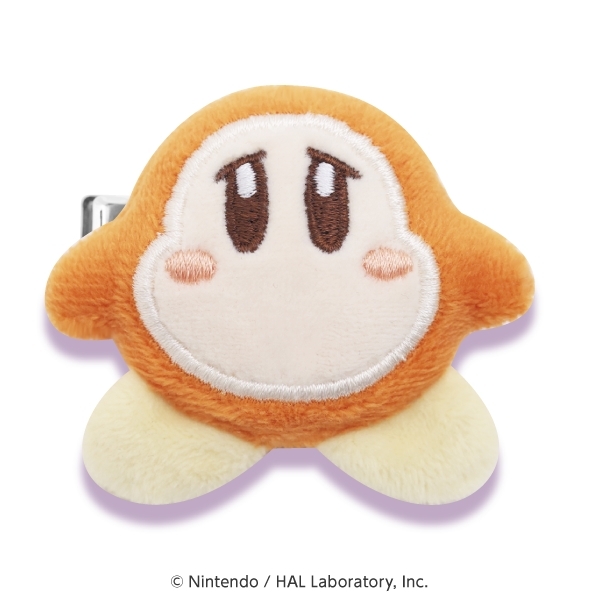 星のカービィ もふもふヘアクリップ ⑤ワドルディ こまった - 公式商品画像 | AniSmile