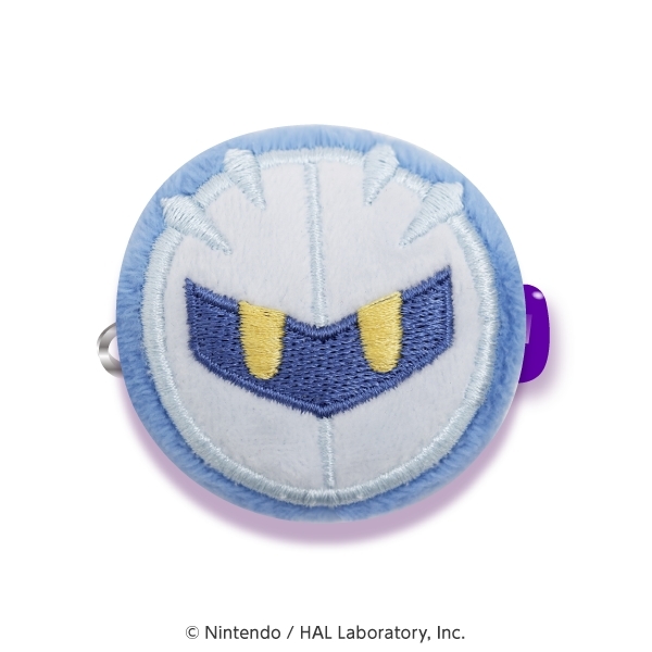 星のカービィ もふもふバッジ ⑪メタナイト (フェイス) - 公式商品画像 | AniSmile