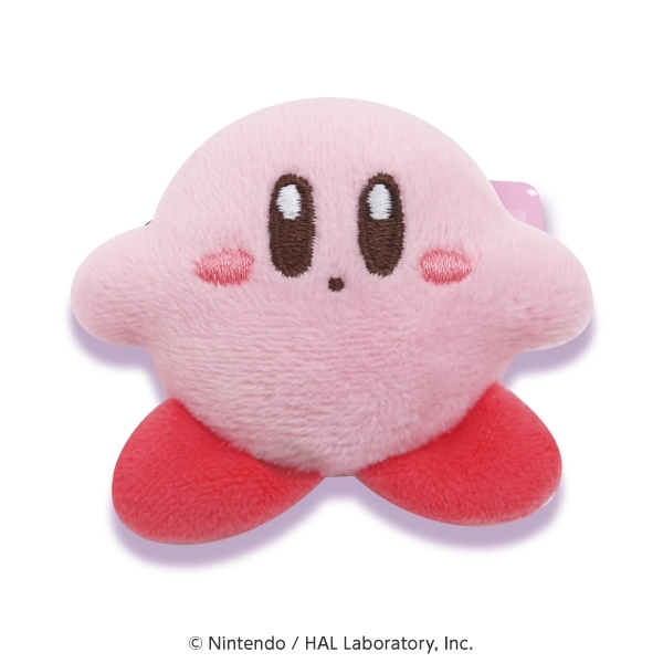 星のカービィ もふもふバッジ ②カービィ おすまし - 公式商品画像 | AniSmile