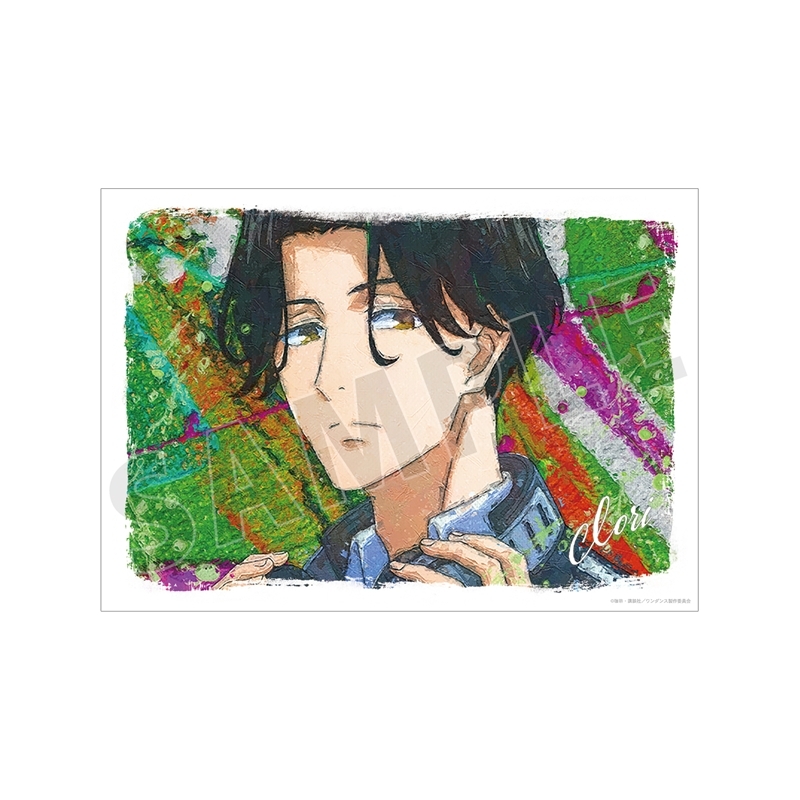 TVアニメ「ワンダンス」 厳島伊折 grunge CANVAS A3マット加工ポスター - 公式商品画像 | AniSmile