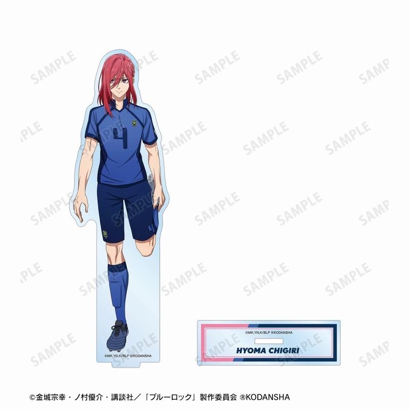 TVアニメ『ブルーロック』 描き下ろしイラスト 千切 豹馬 試合前の準備中ver. BIGアクリルスタンド 画像 3 | AniSmile