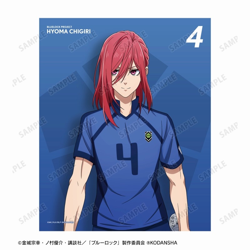 TVアニメ『ブルーロック』 描き下ろしイラスト 千切 豹馬 試合前の準備中ver. キャンバスボード 画像 3 | AniSmile