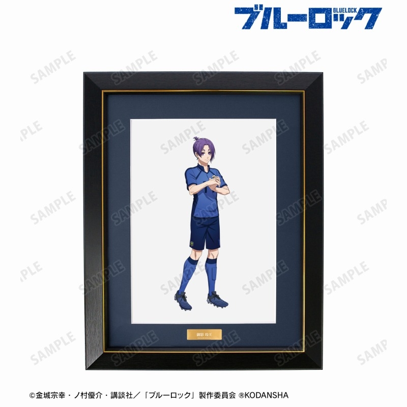 TVアニメ『ブルーロック』 描き下ろしイラスト 御影 玲王 試合前の準備中ver. キャラファイングラフ 画像 2 | AniSmile