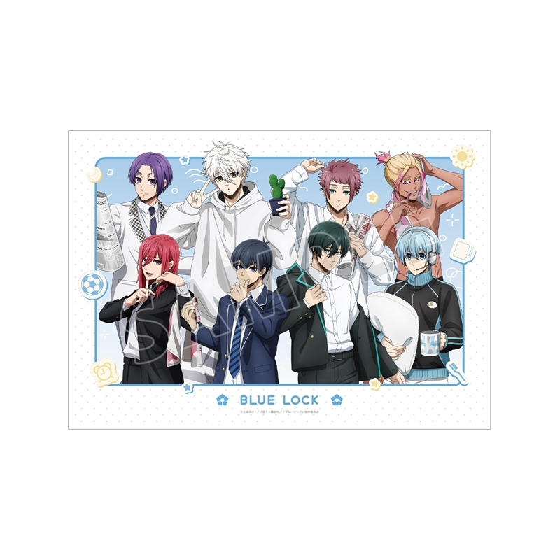 TVアニメ『ブルーロック』 描き下ろし 集合 モーニングルーティンver. A3マット加工ポスター - 公式商品画像 | AniSmile
