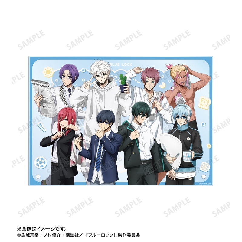 TVアニメ『ブルーロック』 描き下ろし 集合 モーニングルーティンver. A5アクリルパネル 画像 5 | AniSmile