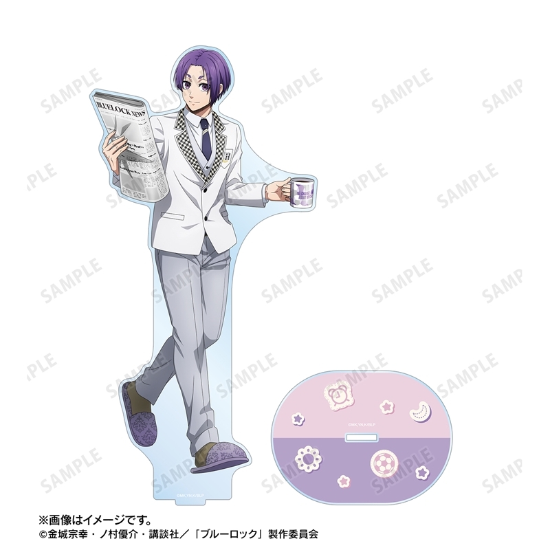 TVアニメ『ブルーロック』 描き下ろし 御影 玲王 モーニングルーティンver. 特大アクリルスタンド 画像 3 | AniSmile
