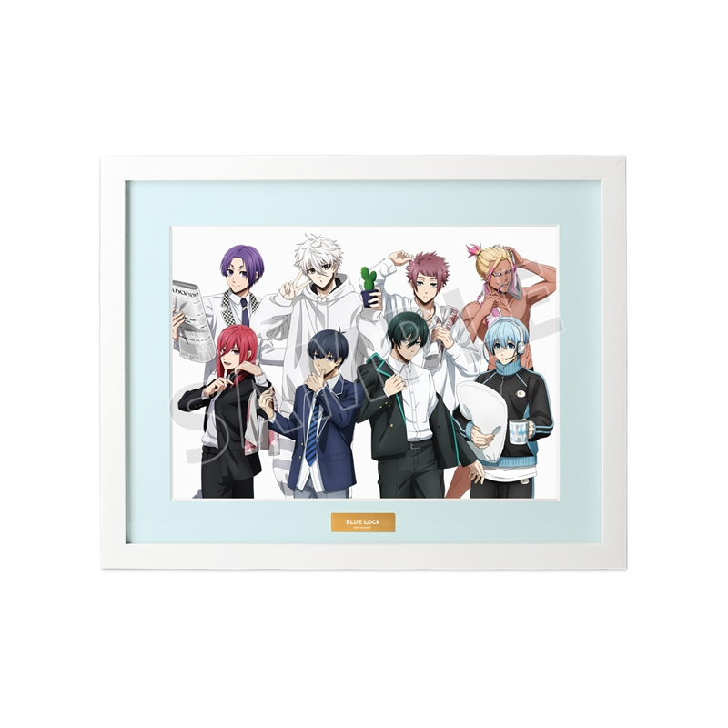 TVアニメ『ブルーロック』 描き下ろし 集合 モーニングルーティンver. キャラファイングラフ - 公式商品画像 | AniSmile