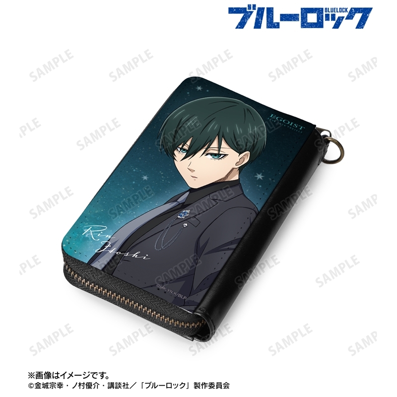 TVアニメ『ブルーロック』 描き下ろし 糸師 凛 スーツモデルver. カードポケット付きミニ財布 画像 2 | AniSmile