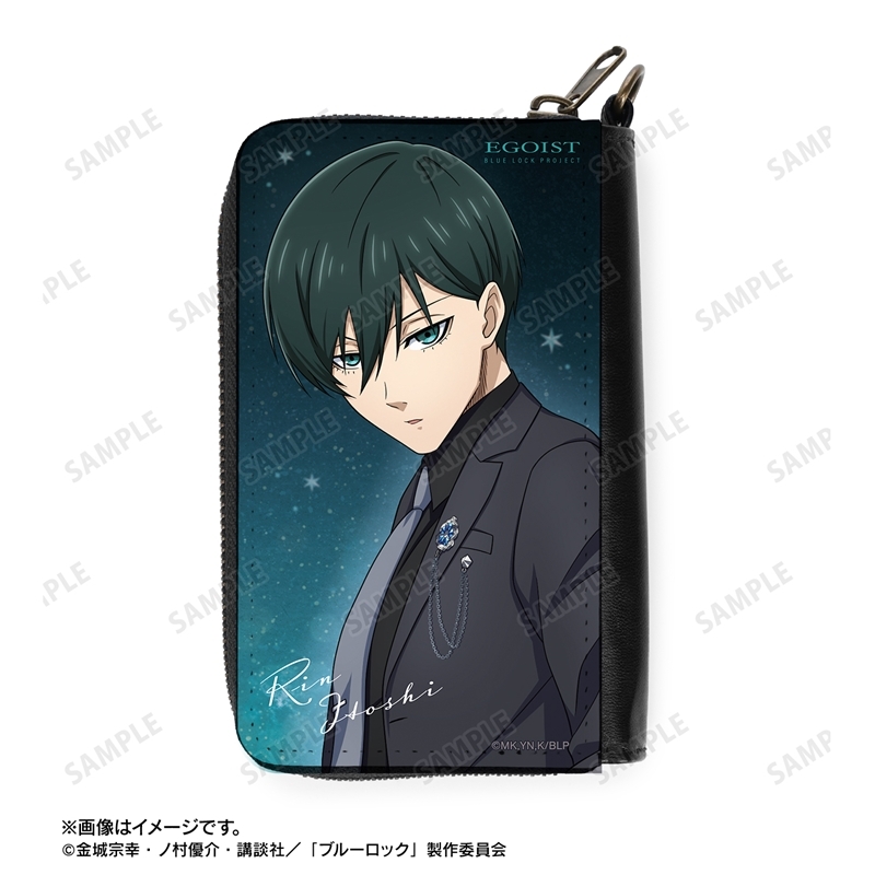 TVアニメ『ブルーロック』 描き下ろし 糸師 凛 スーツモデルver. カードポケット付きミニ財布 画像 3 | AniSmile