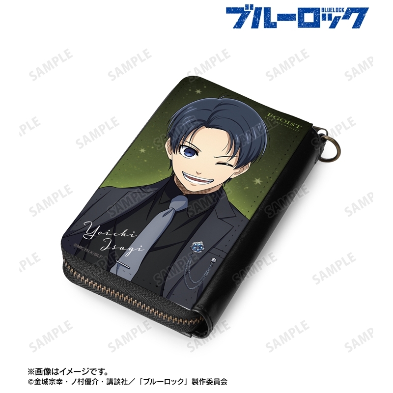 TVアニメ『ブルーロック』 描き下ろし 潔 世一 スーツモデルver. カードポケット付きミニ財布 画像 2 | AniSmile