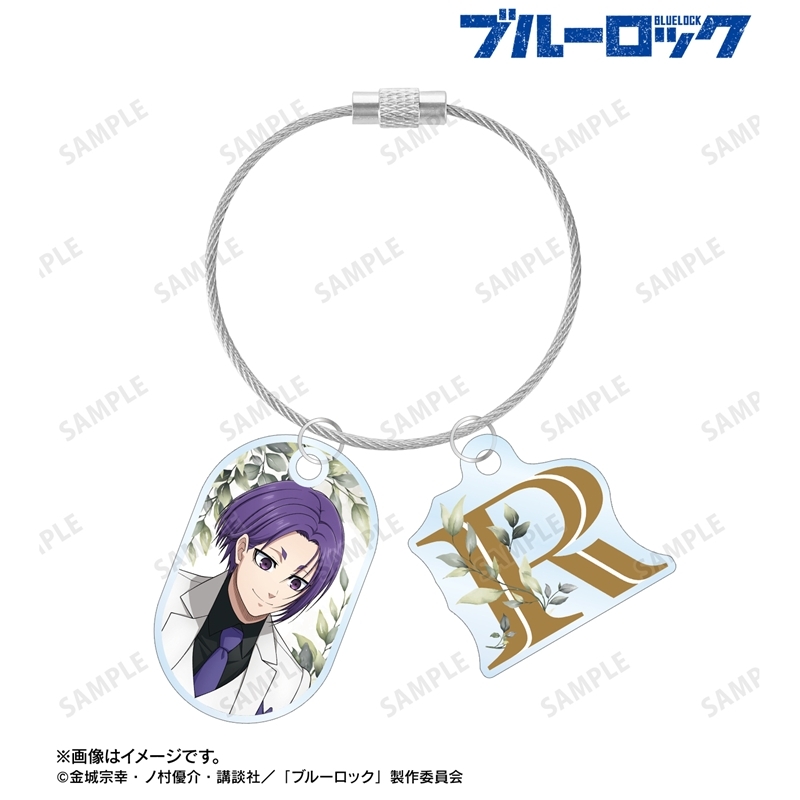 TVアニメ『ブルーロック』 描き下ろし 御影 玲王 スーツモデルver. 第2弾 2連ワイヤーアクリルキーホルダー 画像 2 | AniSmile