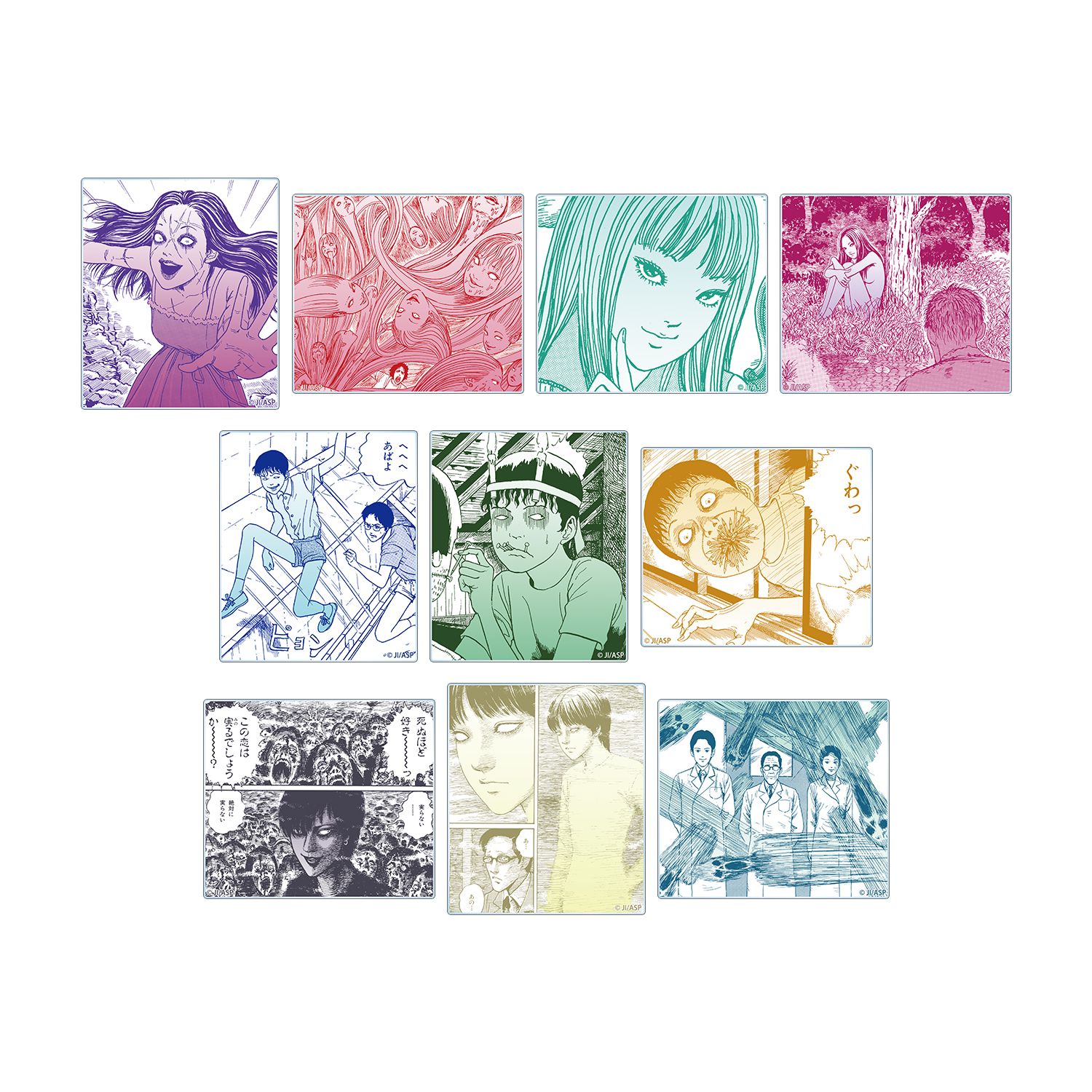 伊藤潤二『マニアック』 トレーディング原作コマアクリルカード vol.2(単位/単品) 画像 3 | AniSmile