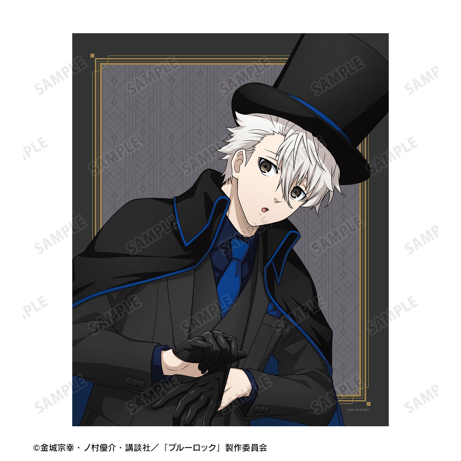 TVアニメ『ブルーロック』 描き下ろし 凪 誠士郎 怪盗団ver. キャンバスボード 画像 4 | AniSmile