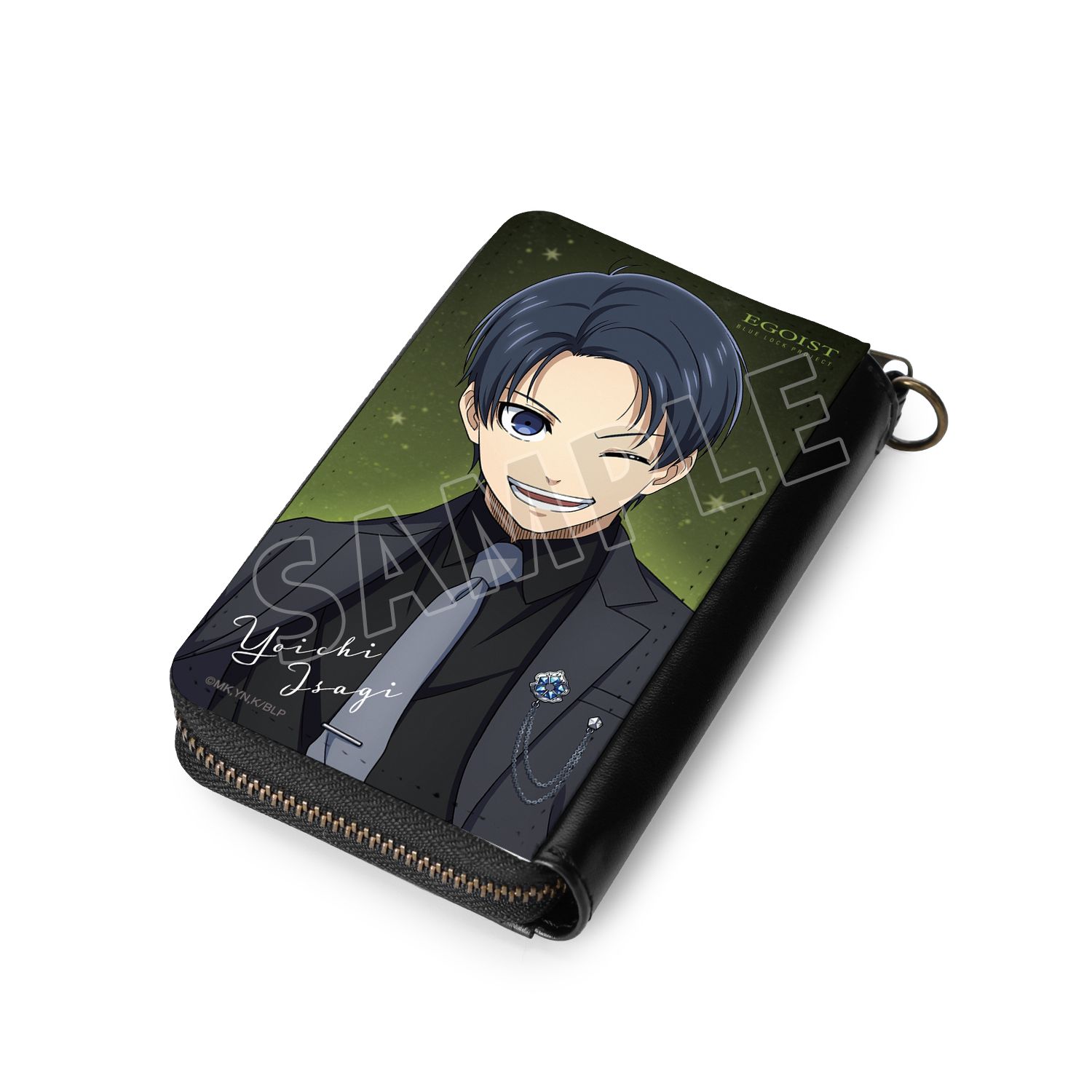 TVアニメ『ブルーロック』 描き下ろし 潔 世一 スーツモデルver. カードポケット付きミニ財布 画像 6 | AniSmile