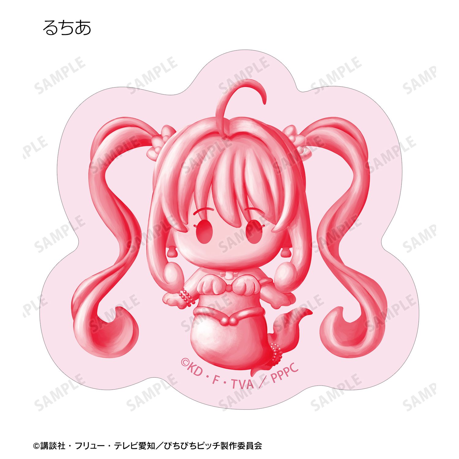 アニメ「ぴちぴちピッチ」 petit-sserie フレークシール 画像 5 | AniSmile