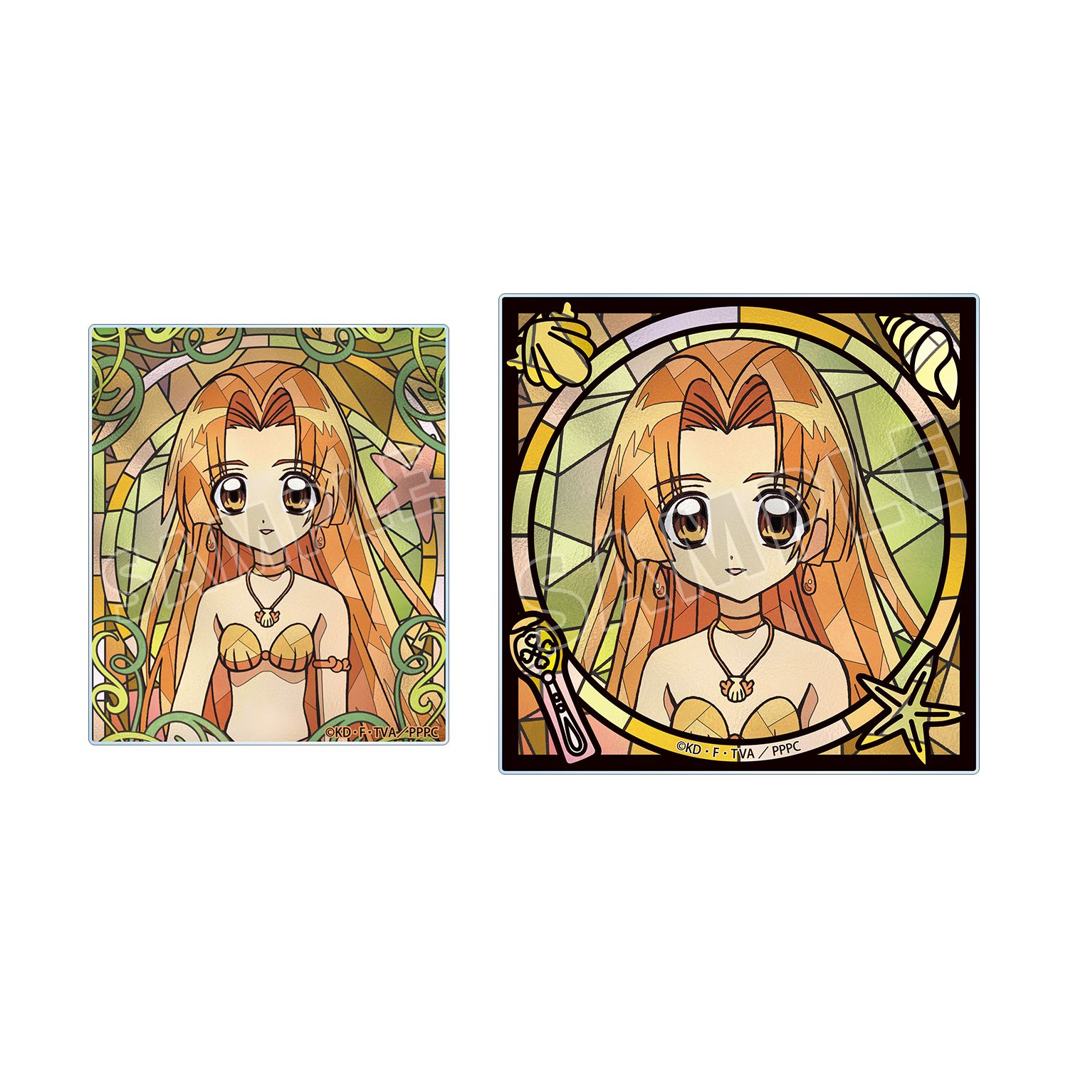 アニメ「ぴちぴちピッチ」 星羅 Aure Glass アクリルカード2種セット 画像 6 | AniSmile