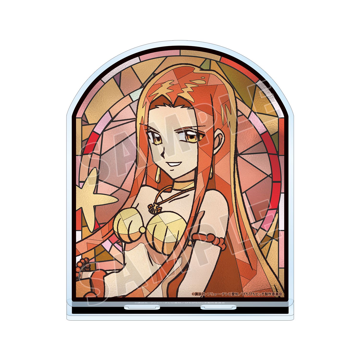 アニメ「ぴちぴちピッチ」 沙羅 Aure Glass BIGアクリルスタンド 画像 6 | AniSmile