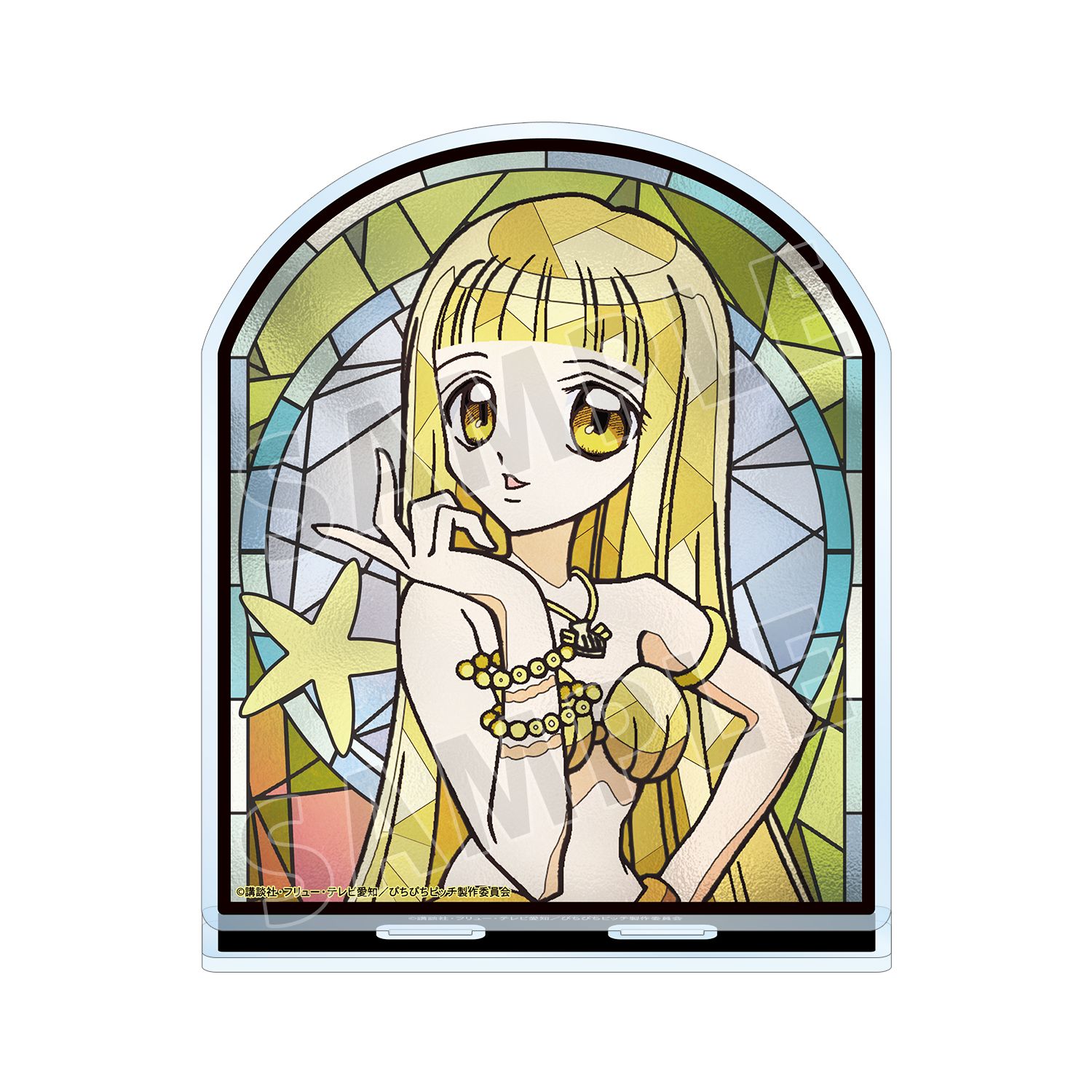 アニメ「ぴちぴちピッチ」 ココ Aure Glass BIGアクリルスタンド 画像 6 | AniSmile