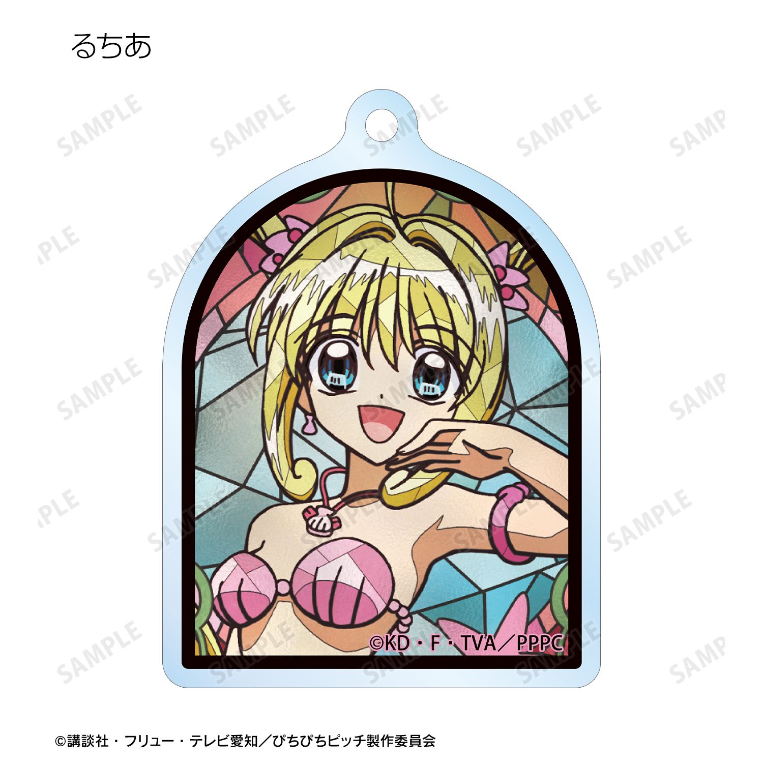 アニメ「ぴちぴちピッチ」 トレーディング Aure Glass アクリルキーホルダー(単位/単品) 画像 6 | AniSmile