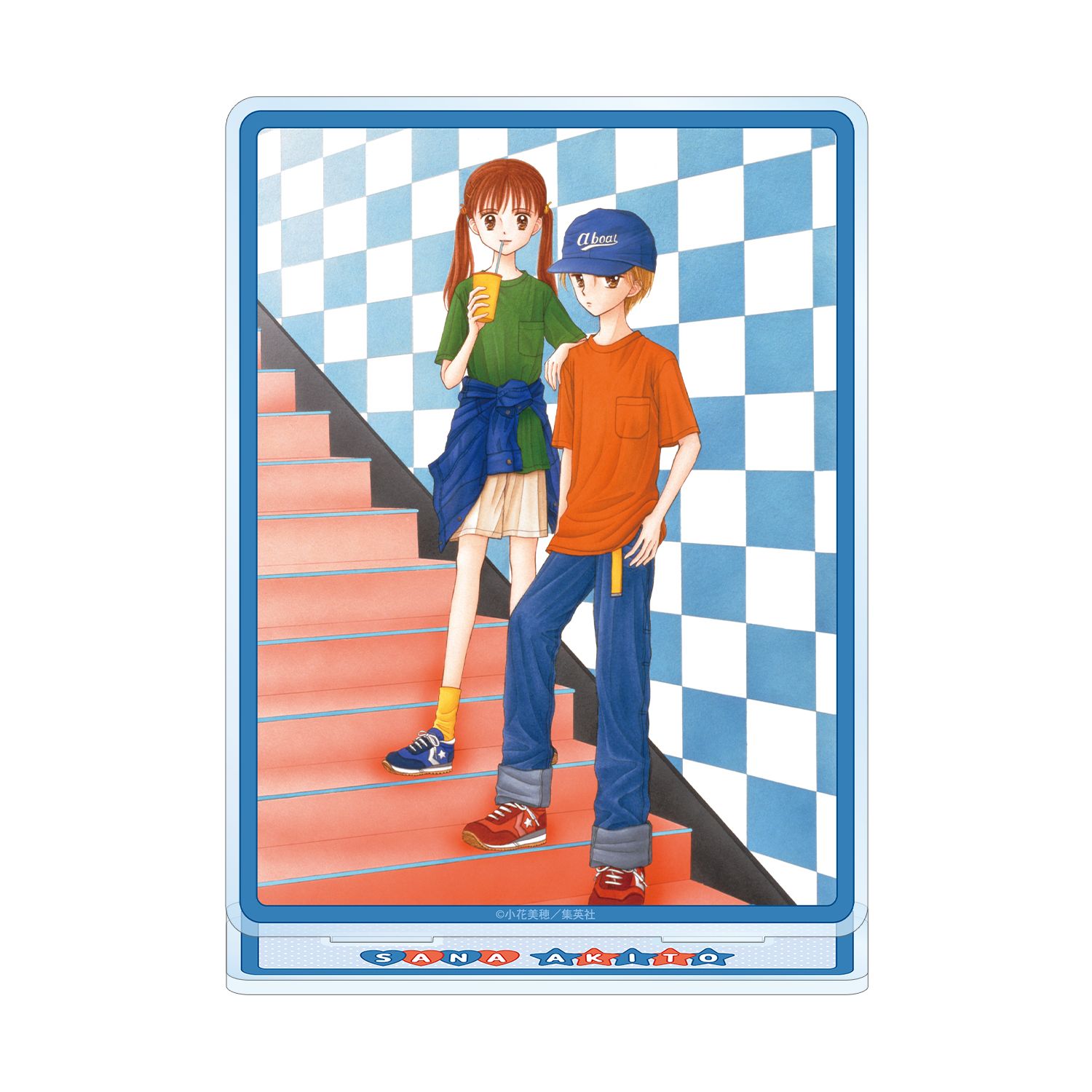 こどものおもちゃ 倉田紗南&羽山秋人 カラーイラスト BIGアクリルスタンド ver.A 画像 4 | AniSmile