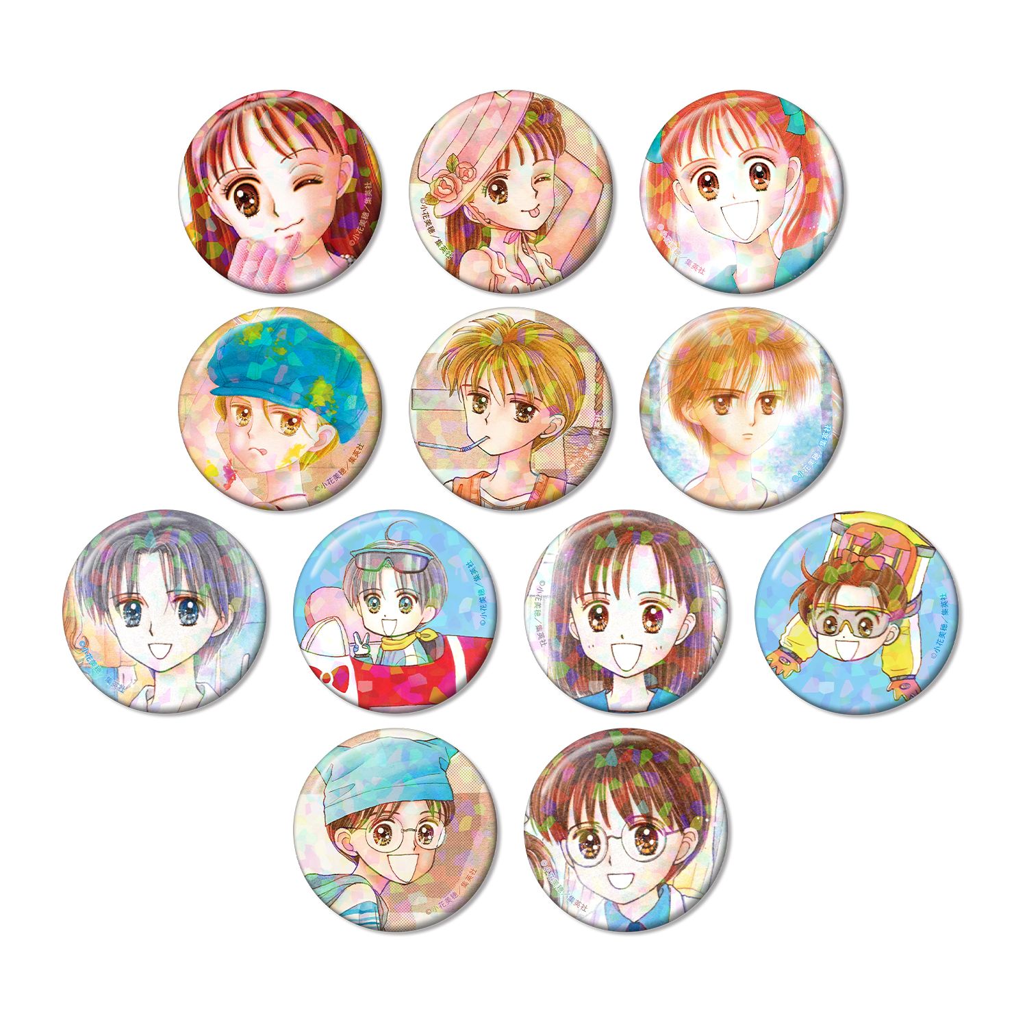 こどものおもちゃ トレーディングカラーイラストホログラム缶バッジ(単位/単品) 画像 3 | AniSmile
