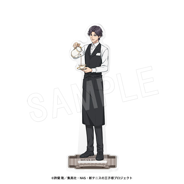 新テニスの王子様 アクリルフィギュアスタンド Cafe Staff ver. 跡部景吾 - 公式商品画像 | AniSmile