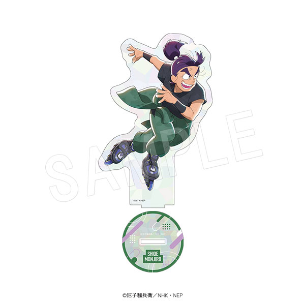 忍たま乱太郎 ホロアクリルフィギュアスタンド ROUND1コラボver. 潮江文次郎 - 公式商品画像 | AniSmile