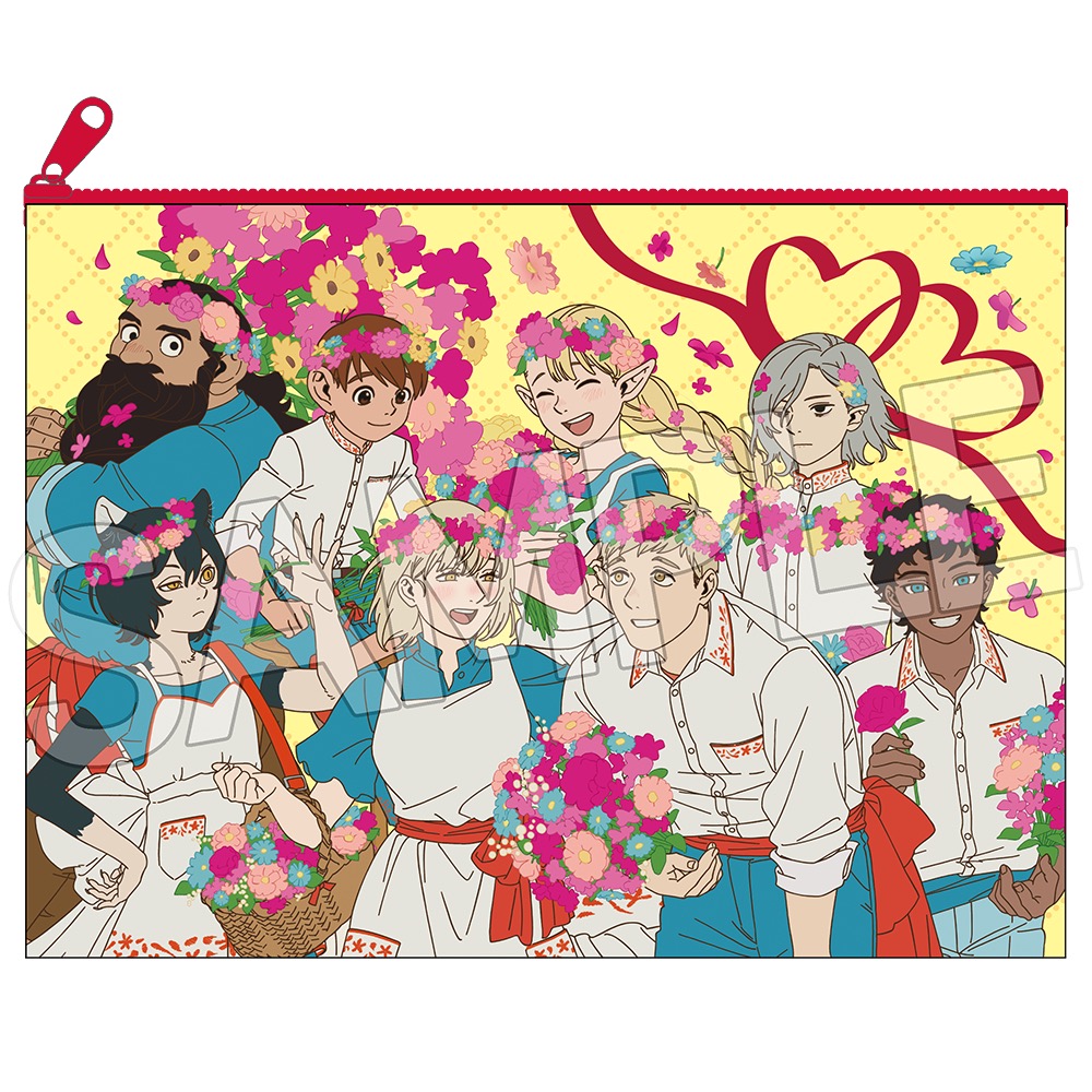 ダンジョン飯 花冠 ポーチ 画像 4 | AniSmile