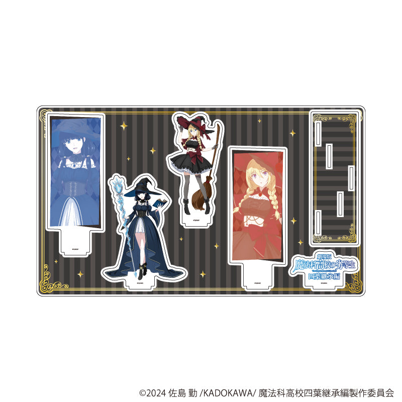 プレミアム アクリルジオラマプレート「魔法科高校の劣等生 四葉継承編」01/司波深雪&アンジェリーナ 魔女ver.(描き下ろしイラスト) - 公式商品画像 | AniSmile