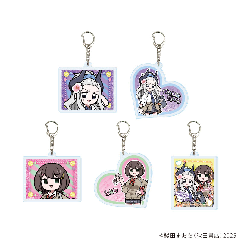 アクリルキーホルダー「秘密法人デスメイカー」01/平成ギャルver. ブラインド(全5種)(描き下ろしイラスト) - 公式商品画像 | AniSmile