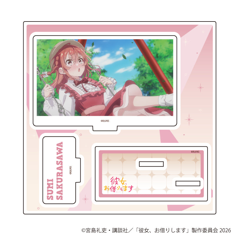 アクリルスタンドプレート「TVアニメ『彼女、お借りします』」36/桜沢 墨(場面写イラスト) - 公式商品画像 | AniSmile