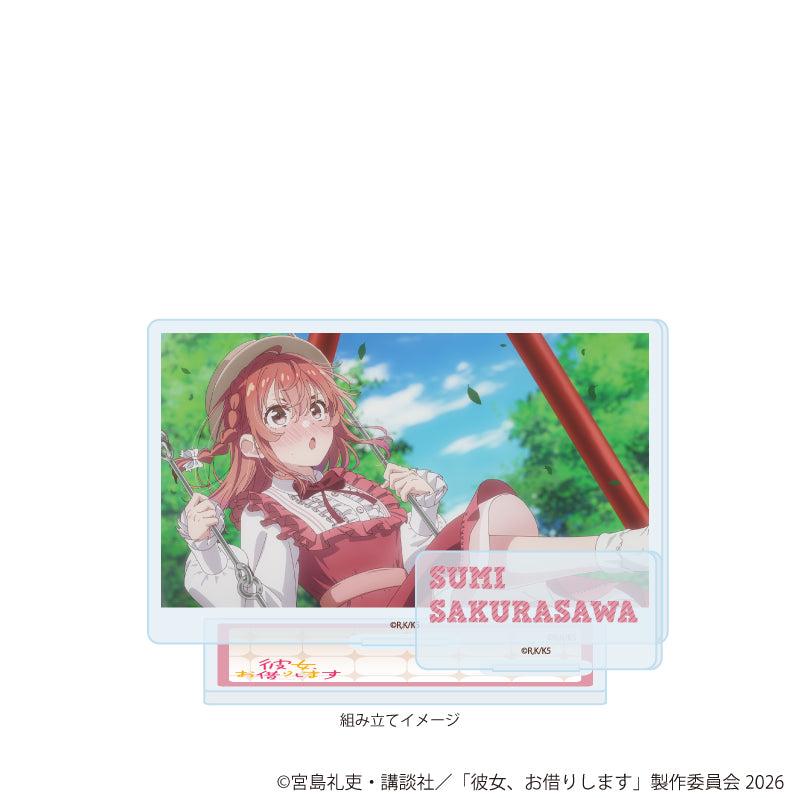 アクリルスタンドプレート「TVアニメ『彼女、お借りします』」36/桜沢 墨(場面写イラスト) 画像 2 | AniSmile