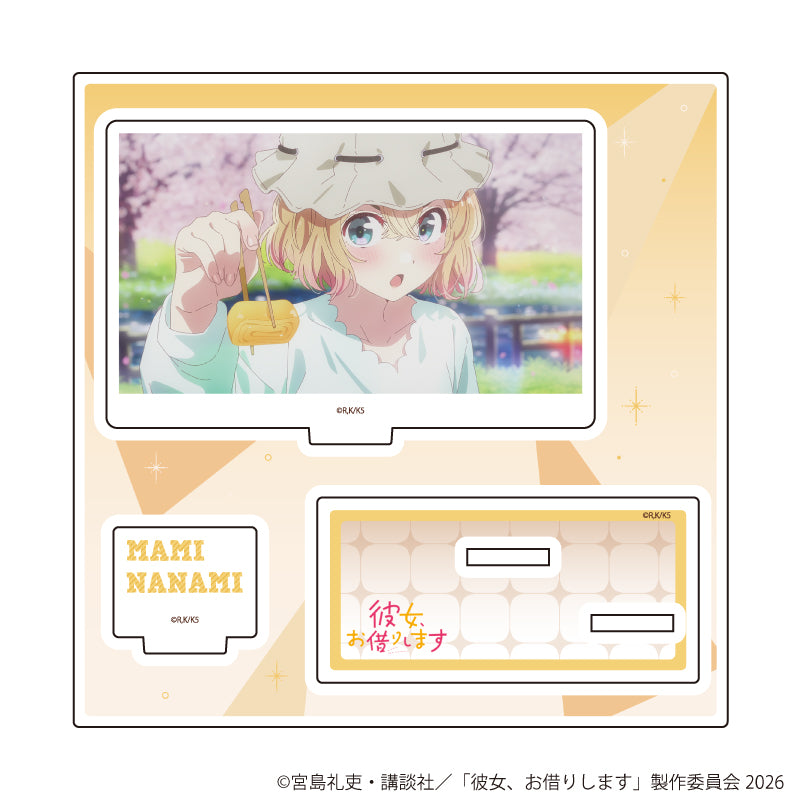 アクリルスタンドプレート「TVアニメ『彼女、お借りします』」34/七海麻美(場面写イラスト) - 公式商品画像 | AniSmile