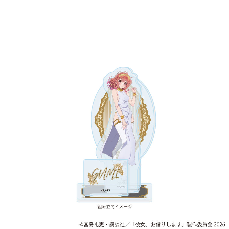 アクリルスタンドプレート「TVアニメ『彼女、お借りします』」31/桜沢 墨 女神ver.(描き下ろしイラスト) 画像 2 | AniSmile