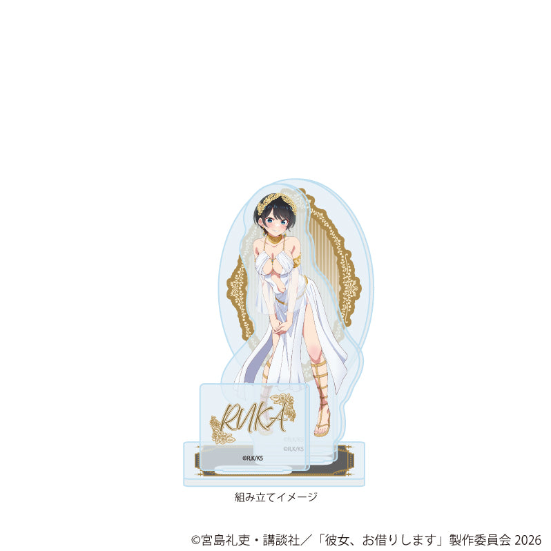 アクリルスタンドプレート「TVアニメ『彼女、お借りします』」30/更科瑠夏 女神ver.(描き下ろしイラスト) 画像 2 | AniSmile
