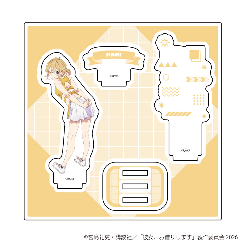 アクリルスタンドプレート「TVアニメ『彼女、お借りします』」19/七海麻美 トレーニングウェアver.(描き下ろしイラスト) - 公式商品画像 | AniSmile